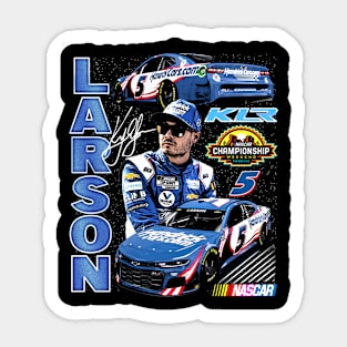 Kyle Larson Vintage Sticker
